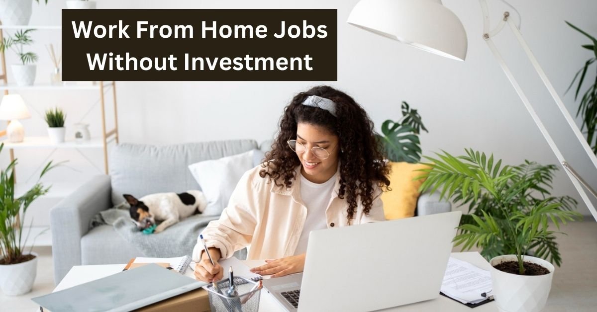 Work From Home Jobs Without Investment